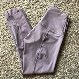Lululemon Wunder Under Crop  Scallop 23"